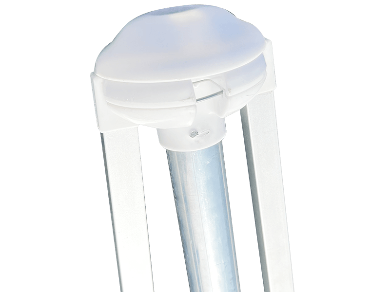 2.8*2.4M Umbrella Trá Maisiúil 2-Ribeach