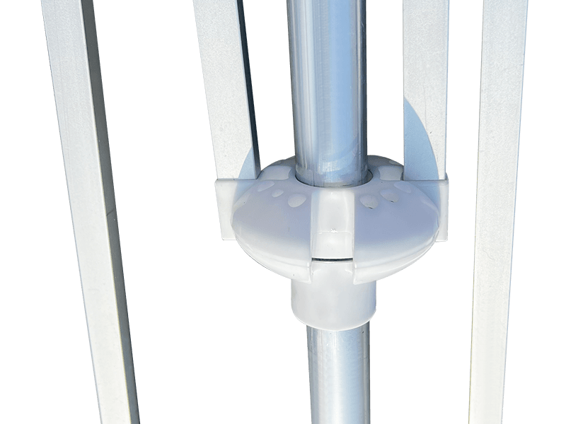 2.8*2.4M Umbrella Trá Maisiúil 2-Ribeach