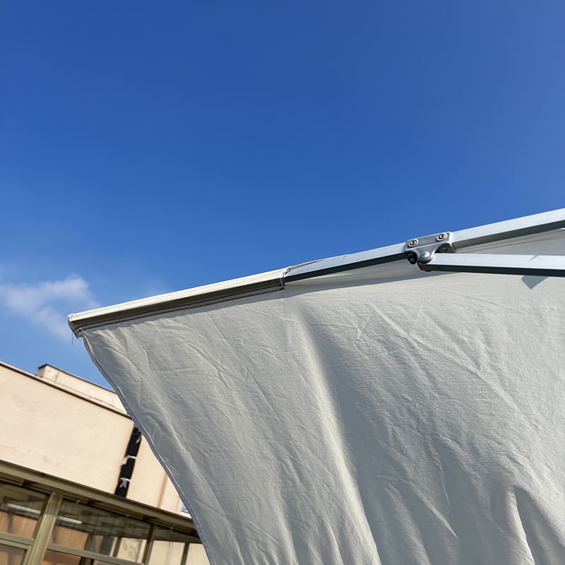 2.8*2.4M Umbrella Trá Maisiúil 2-Ribeach