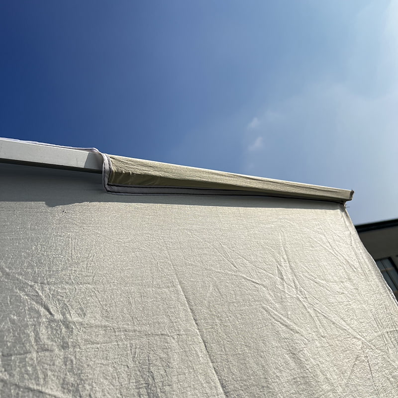 2.8*2.4M Umbrella Trá Maisiúil 2-Ribeach