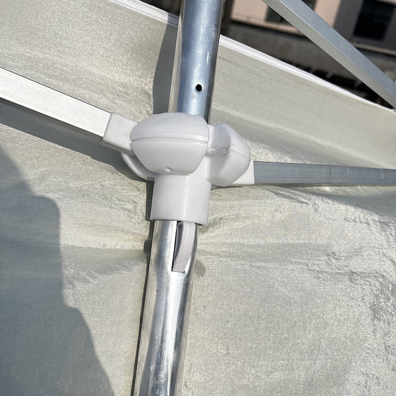 2.8*2.4M Umbrella Trá Maisiúil 2-Ribeach