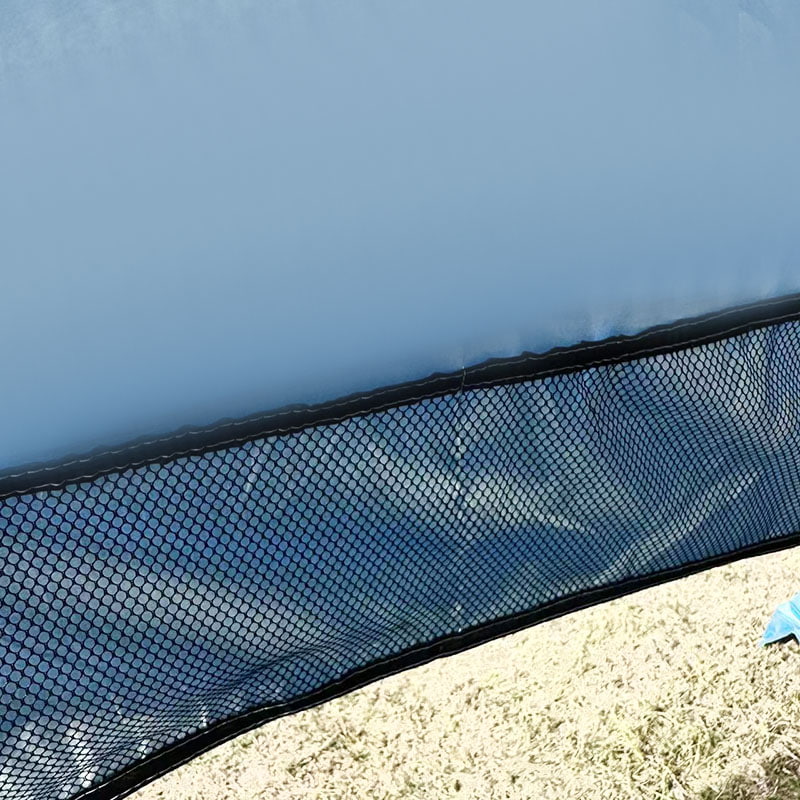 Puball Campála Trá Lasmuigh le Mata Talún Comhtháite