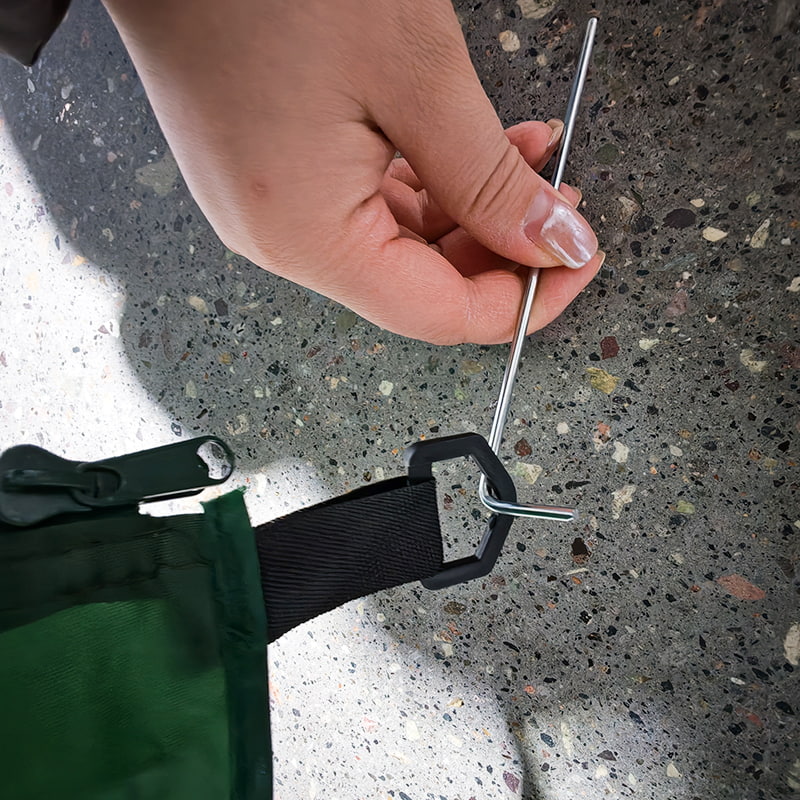 2.2M Umbrella Ceannbhrat Glas Míleata