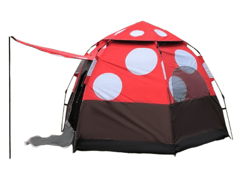 Teach Muisiriún Lasmuigh Tent Uathoibríoch Fillte Inaistrithe